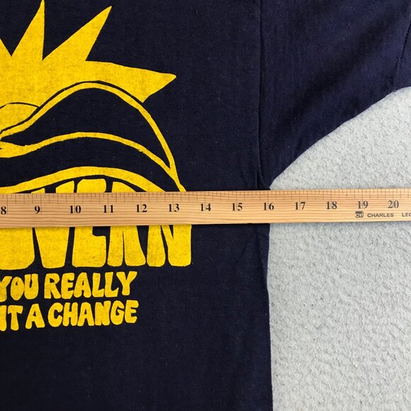 Vintage 70s McGovern political campaign t shirt size M Single Stitch - Picture 7 of 9